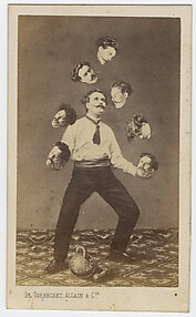 [Man Juggling His Own Head]